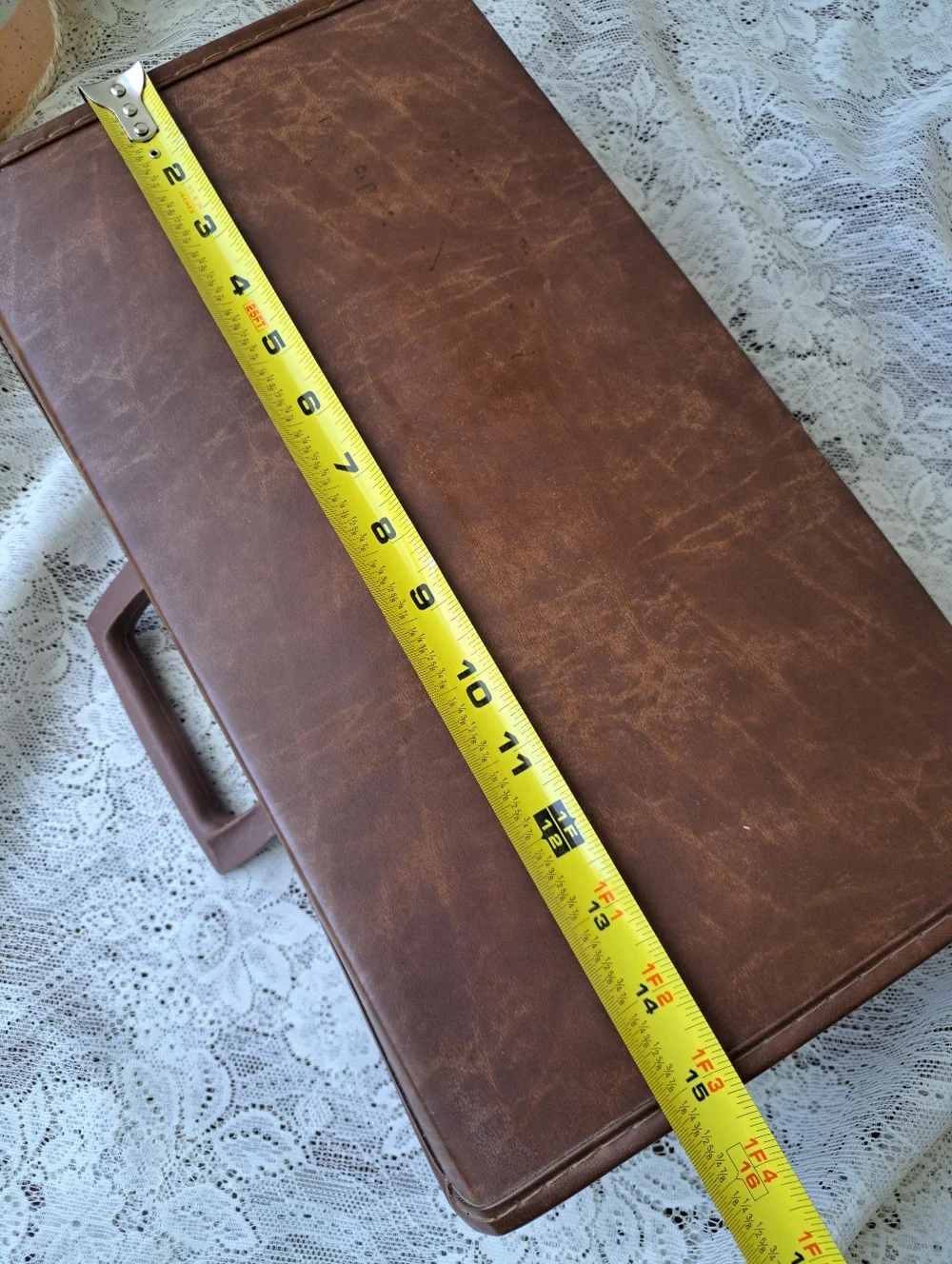 Vintage 80s Vinyl Audio Cassette Tape Storage Case Made In USA 24 Tape Capacity